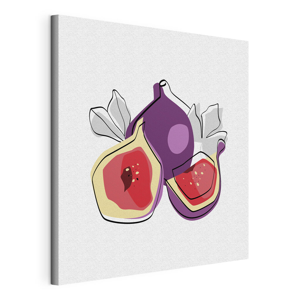 Figs cut in half