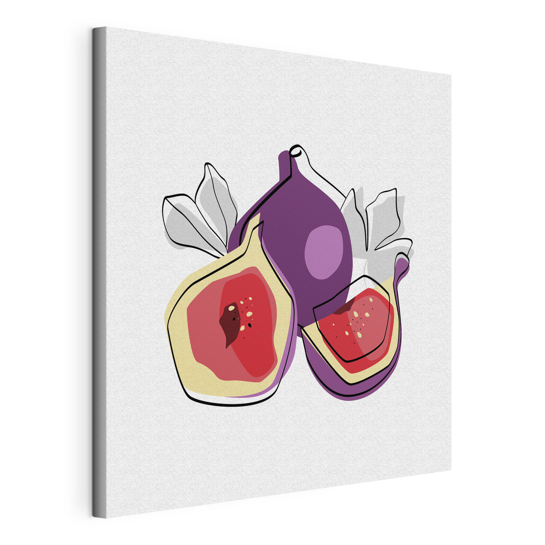 Figs cut in half
