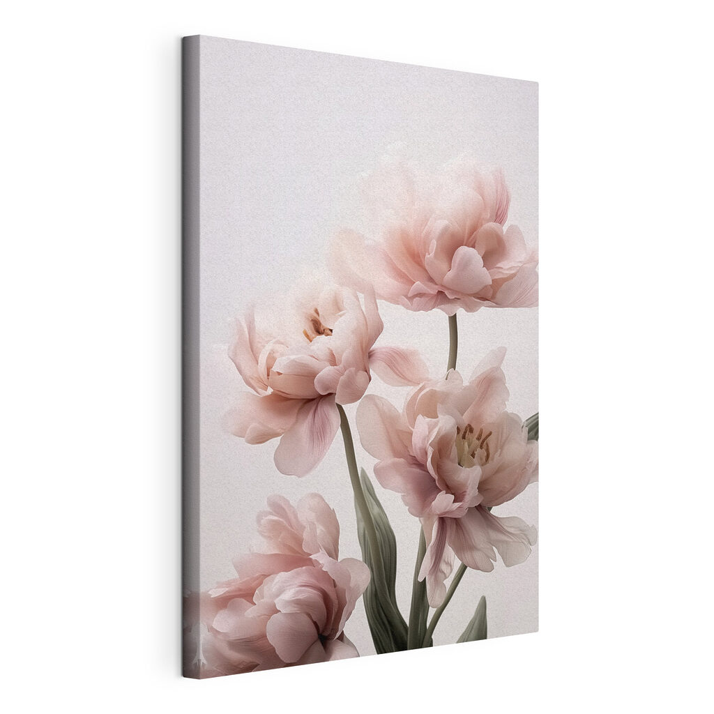 Delicate blooms in soft pastel hues Delicate blooms in soft pastel hues