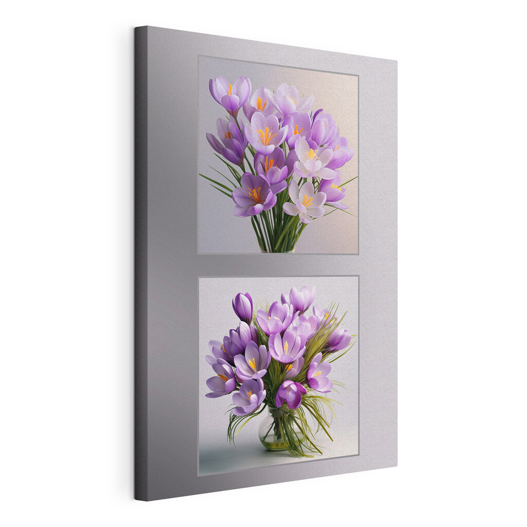 Beautiful blooms in soft lavender hues