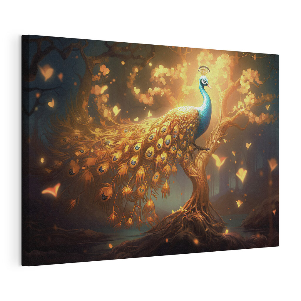 Peacock on a tree Peacock on a tree