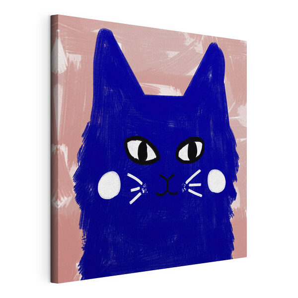 Cuadros Gato azul con ojos blancos y bigotes (SKU: s41618) Cuadros Cuadros Gato azul con ojos blancos y bigotes (SKU: s41618)