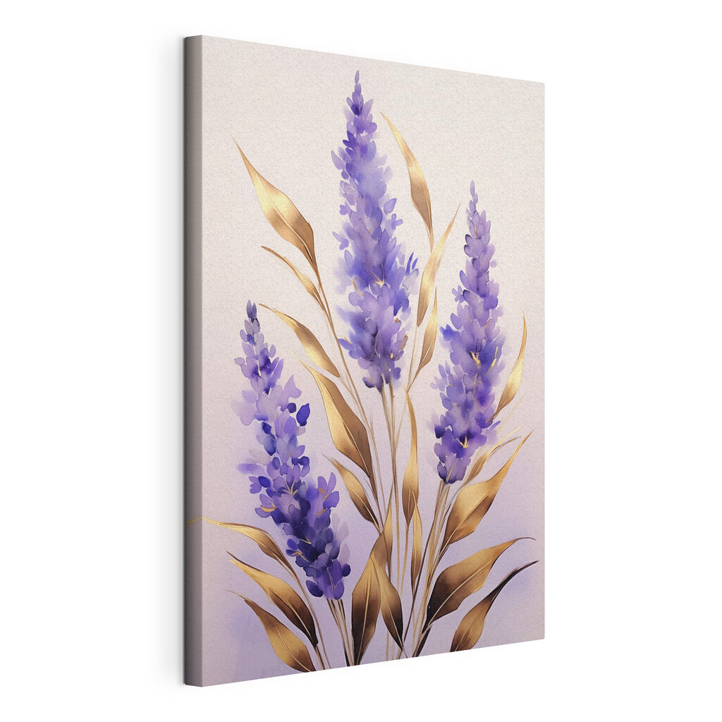 Delicate blooms in soft lavender hues Delicate blooms in soft lavender hues