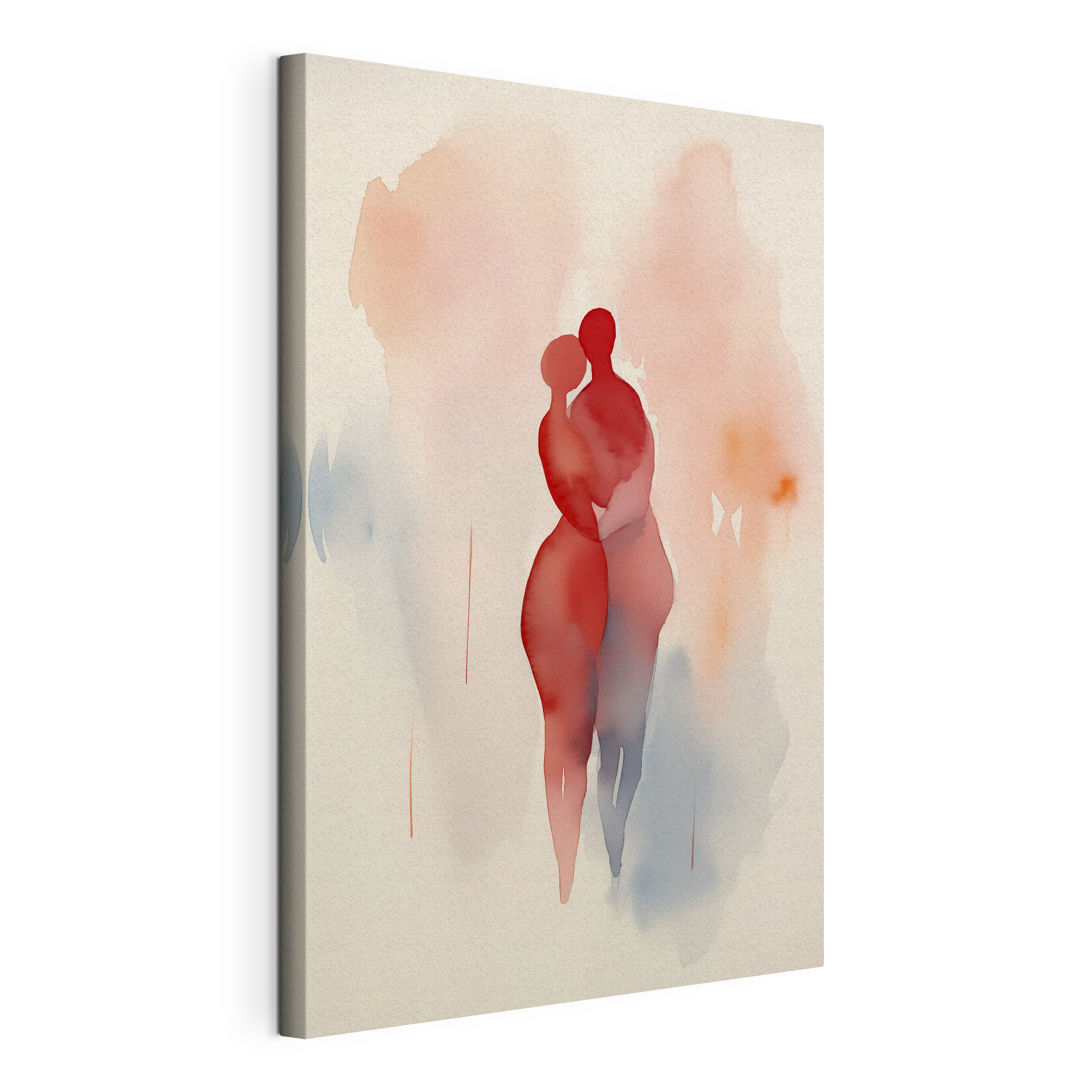Watercolor of two people