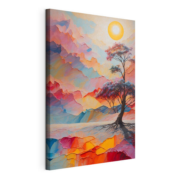 Cuadros Cuadros Un árbol en el desierto (SKU: s41771)