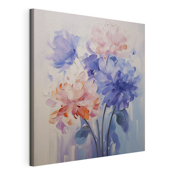 Cuadros Pintura de flores sobre una superficie blanca (SKU: s41849) Cuadros Cuadros Pintura de flores sobre una superficie blanca (SKU: s41849)