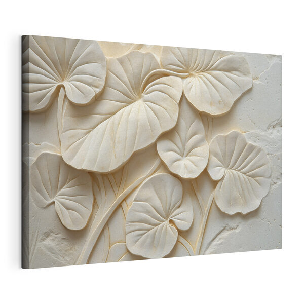 Cuadros Hojas con textura en tonos suaves (SKU: s41865) Cuadros Cuadros Hojas con textura en tonos suaves (SKU: s41865)