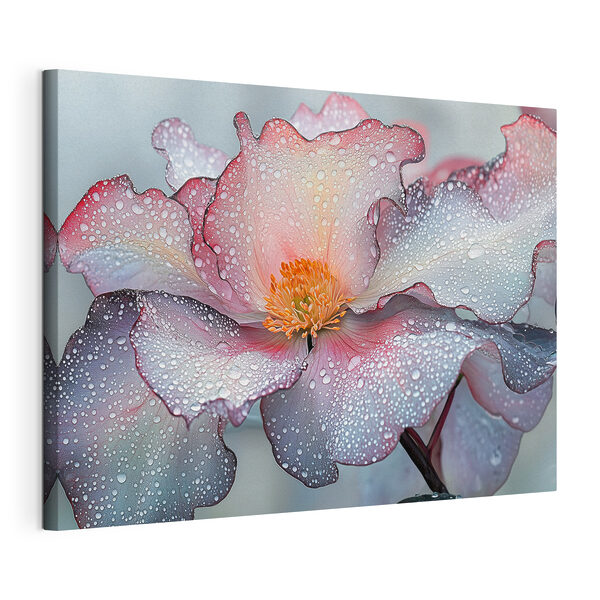 Cuadros Delicados pétalos adornados con gotas de lluvia (SKU: s41872) Cuadros Cuadros Delicados pétalos adornados con gotas de lluvia (SKU: s41872)
