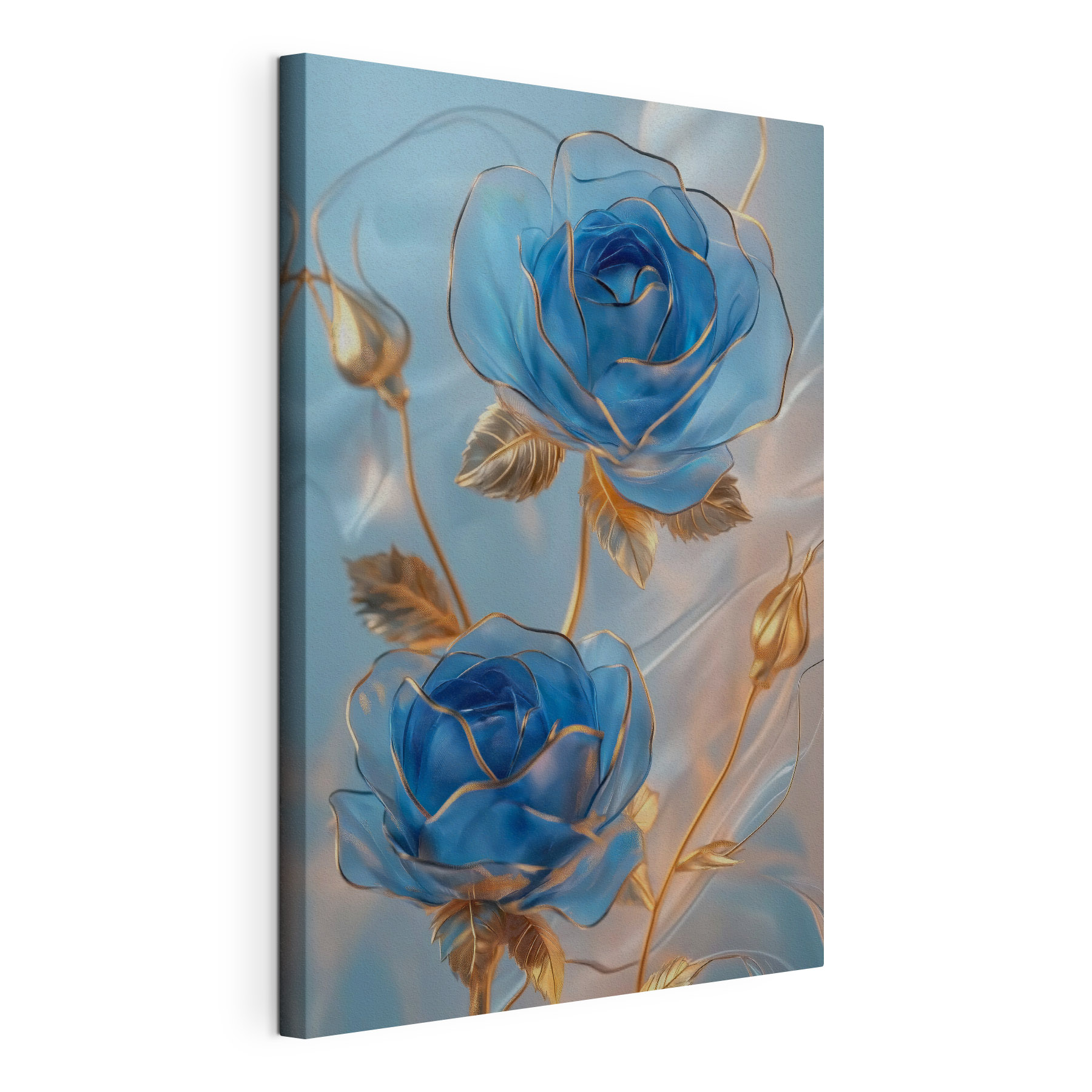 Delicate blue roses in soft light Delicate blue roses in soft light