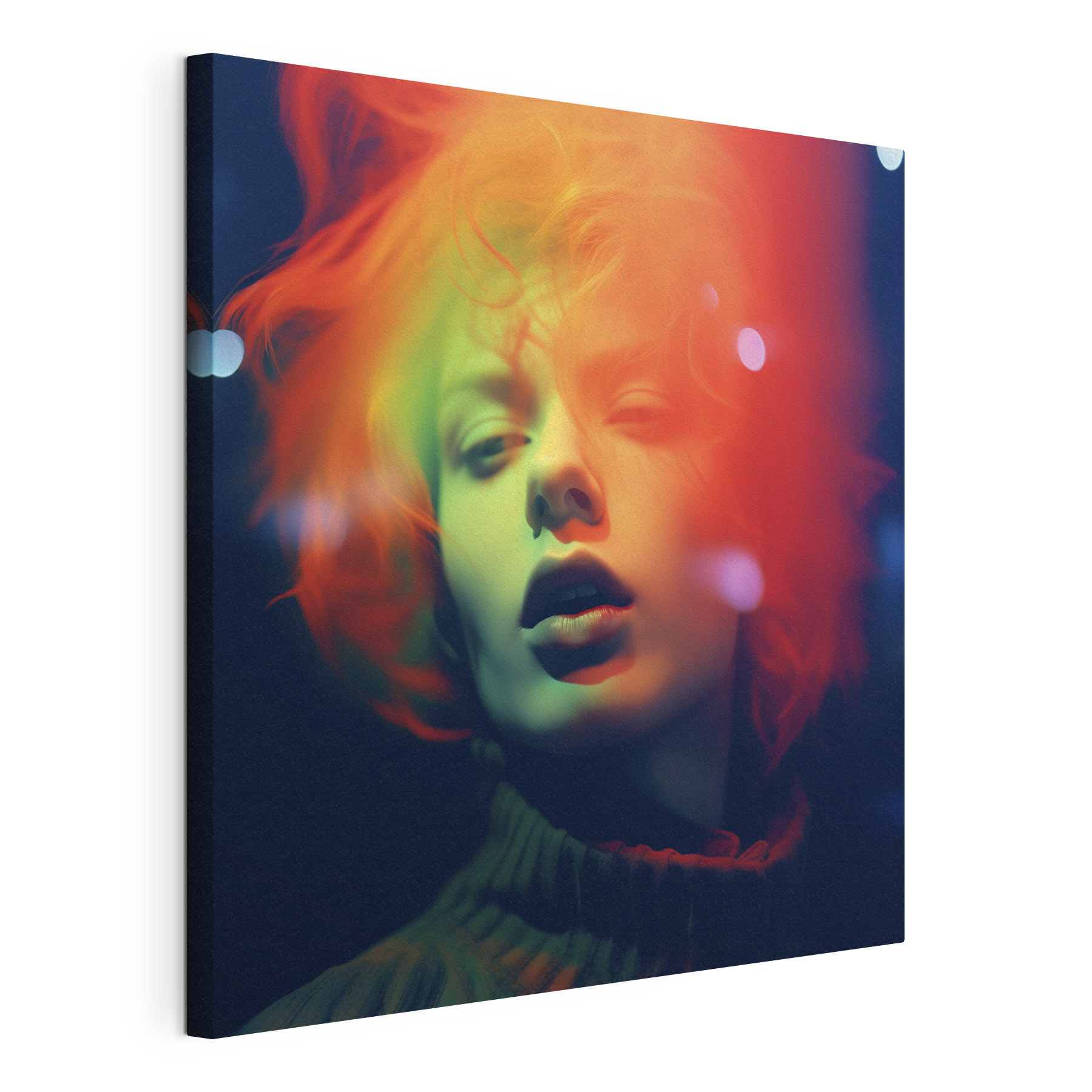 Woman with red hair