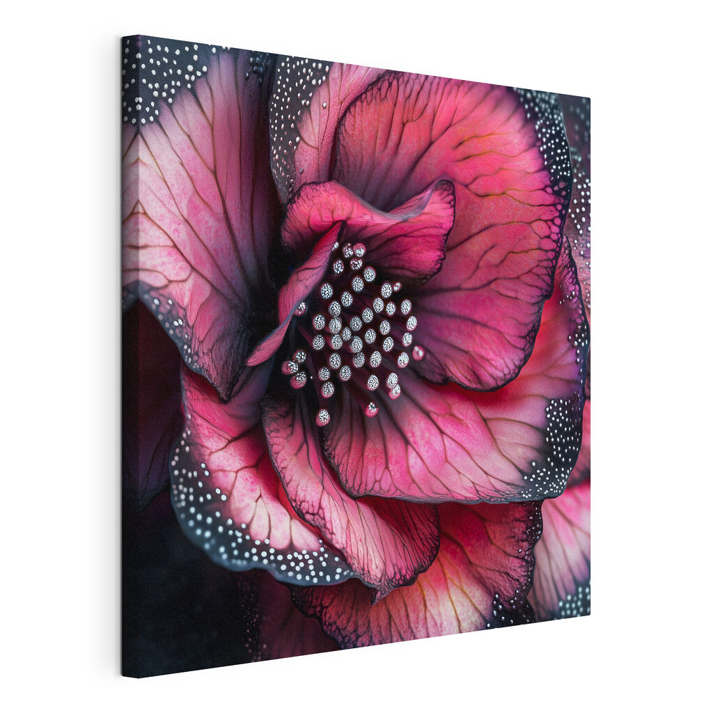 Delicate petals in vivid hues