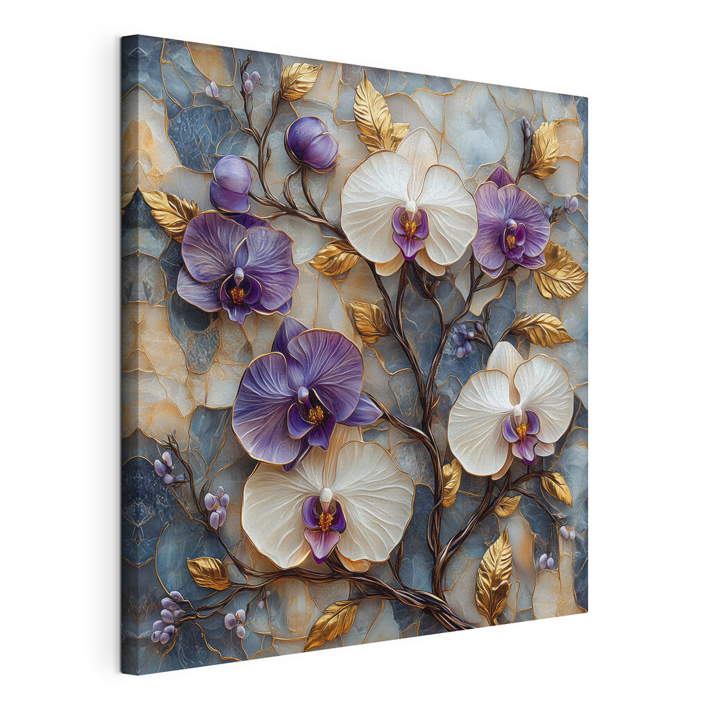 Elegant orchids in soft hues Elegant orchids in soft hues
