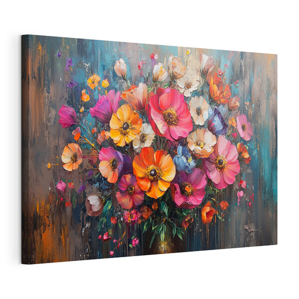Cuadros Cuadro de flores en un jarrón (SKU: s42018) Cuadros Cuadros Cuadro de flores en un jarrón (SKU: s42018)