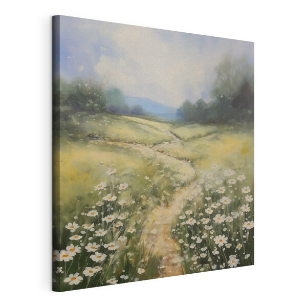 Cuadros Cuadro que representa un sendero a través de un campo de flores (SKU: s42134) Cuadros Cuadros Cuadro que representa un sendero a través de un campo de flores (SKU: s42134)