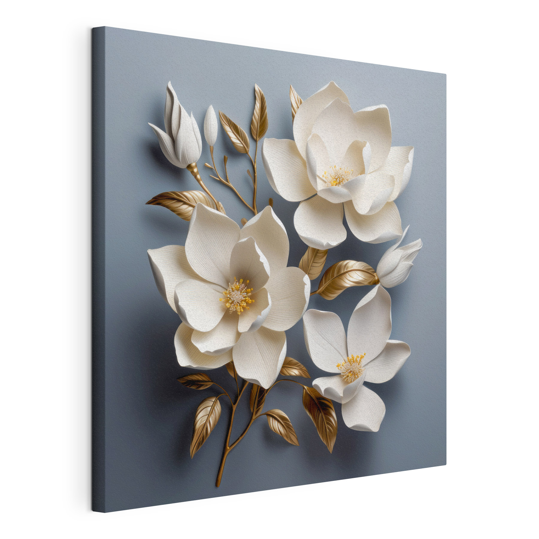 Delicate blooms on a soft backdrop