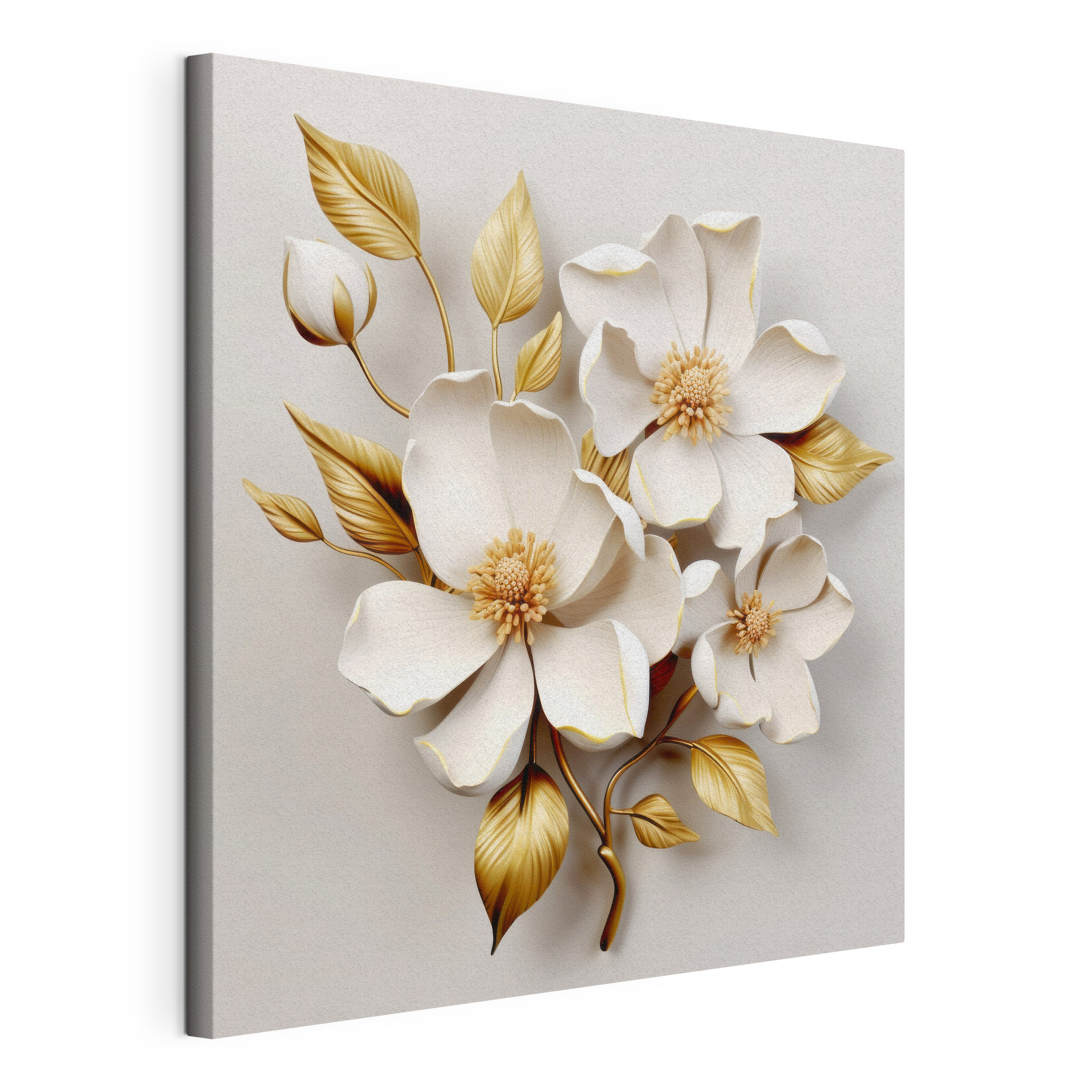 Elegant floral design with delicate textures
