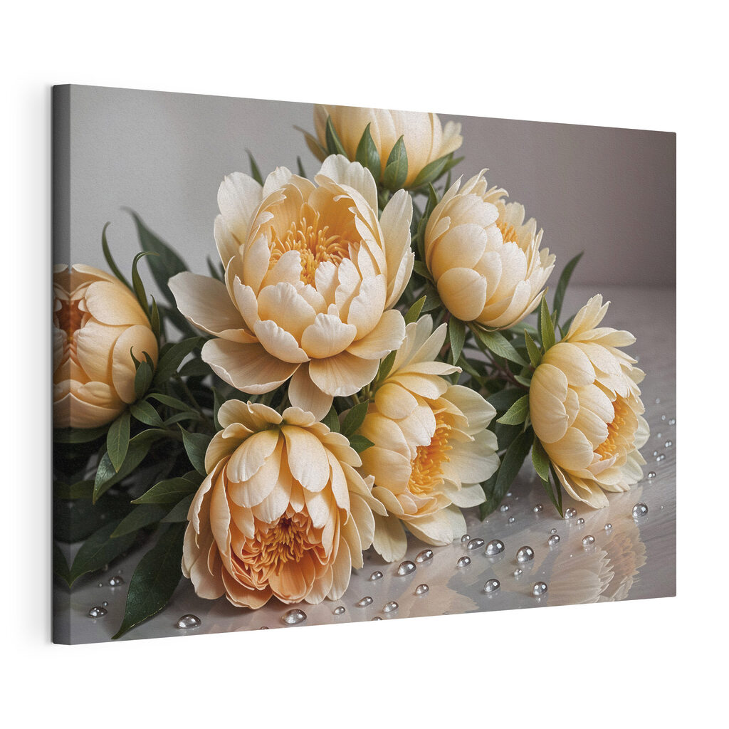 Group of flowers on a table Group of flowers on a table