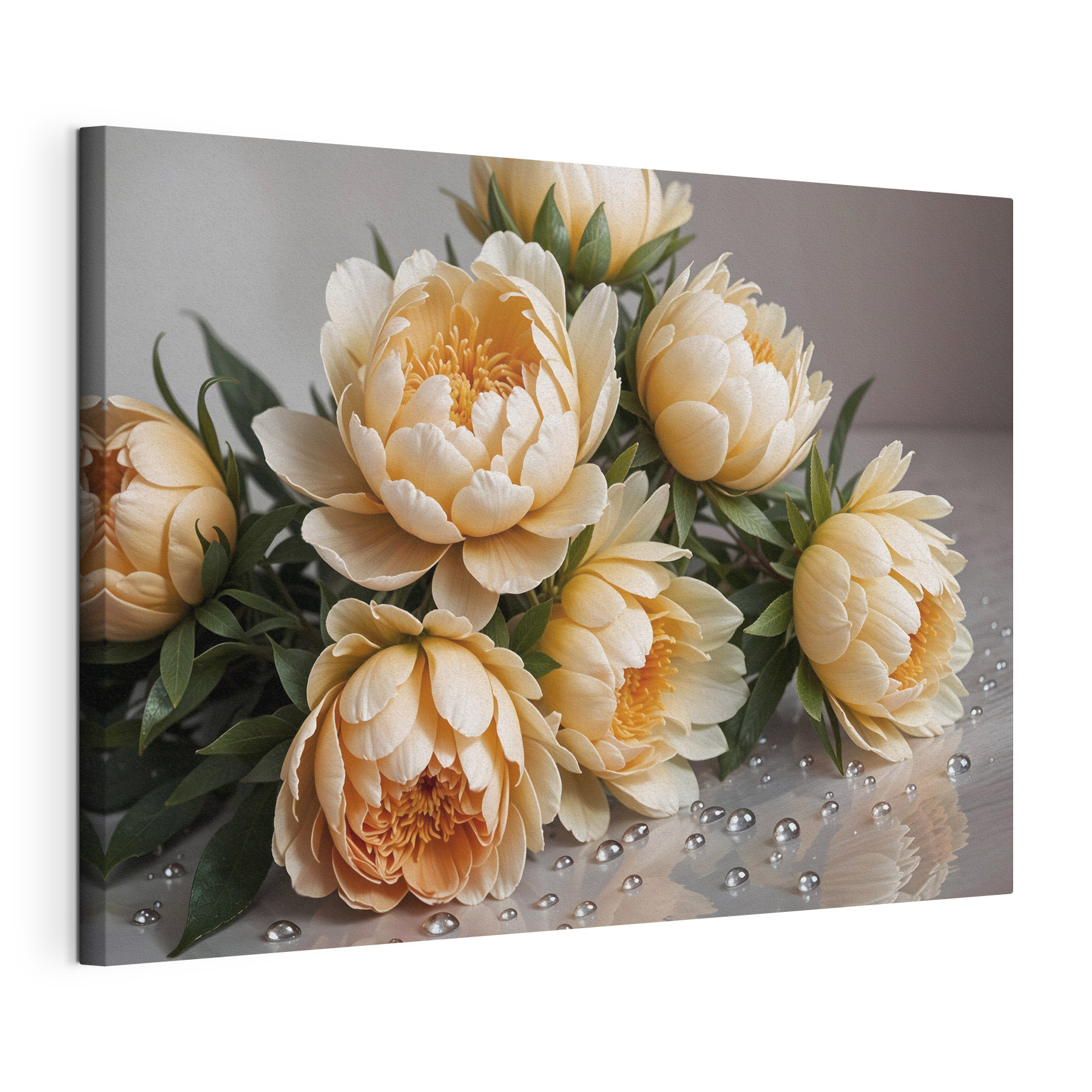 Group of flowers on a table Group of flowers on a table