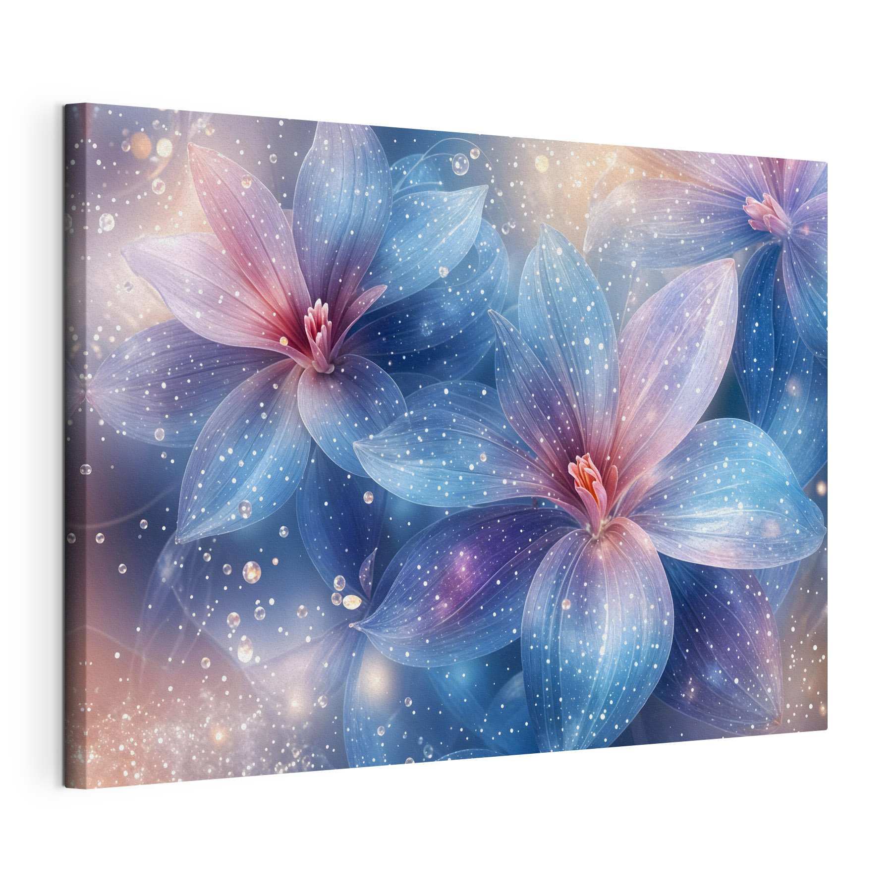 Delicate blossoms in soft colors