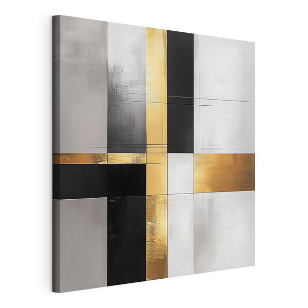 Cuadros Líneas abstractas en colores cálidos (SKU: s42247) Cuadros Cuadros Líneas abstractas en colores cálidos (SKU: s42247)