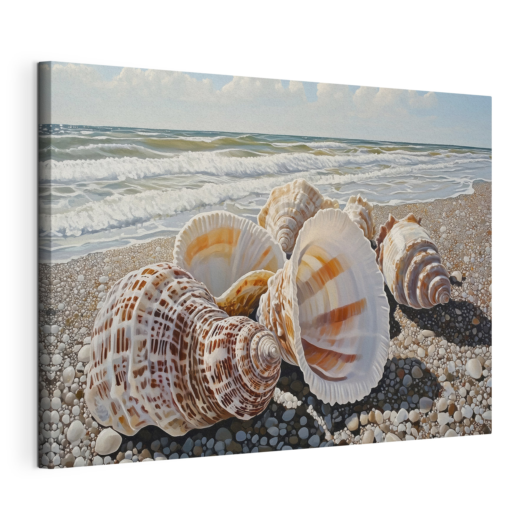 Seashells on a beach Seashells on a beach