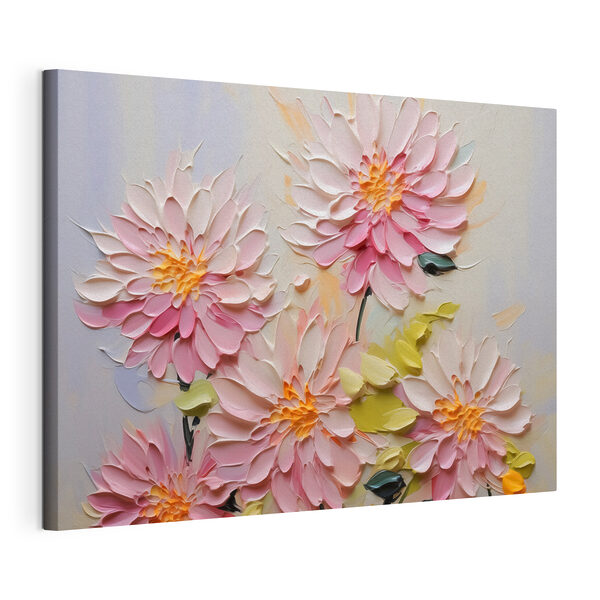 Cuadros Pintura de flores sobre una superficie blanca (SKU: s42423) Cuadros Cuadros Pintura de flores sobre una superficie blanca (SKU: s42423)
