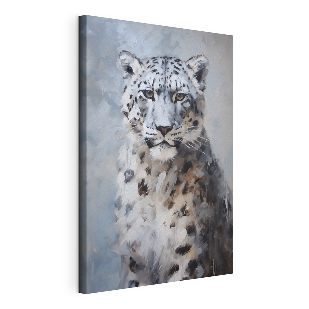 Painting of a leopard Painting of a leopard