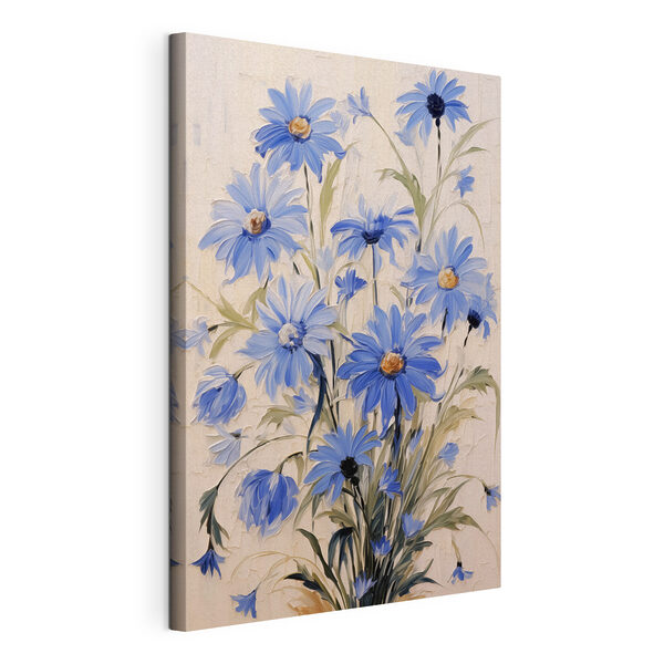 Cuadros Cuadro de flores azules (SKU: s42471) Cuadros Cuadros Cuadro de flores azules (SKU: s42471)