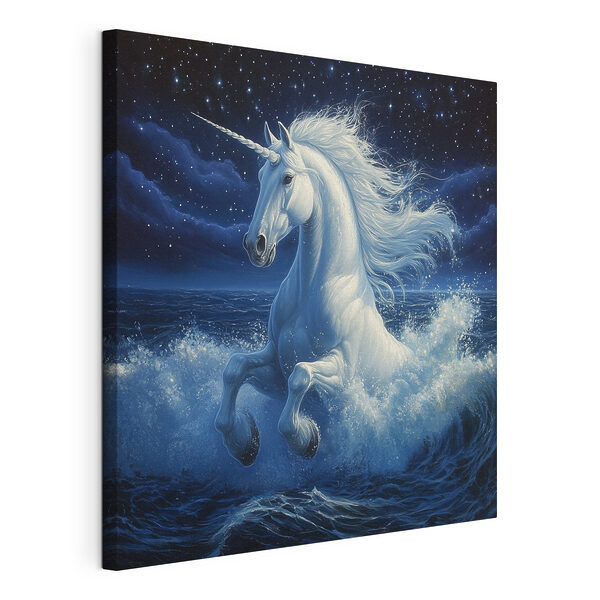 Cuadros Cuadros Un unicornio en el agua (SKU: s42505)