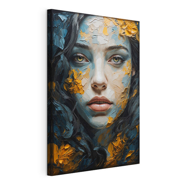 Cuadros Mujer con pintura en la cara (SKU: s42538) Cuadros Cuadros Mujer con pintura en la cara (SKU: s42538)
