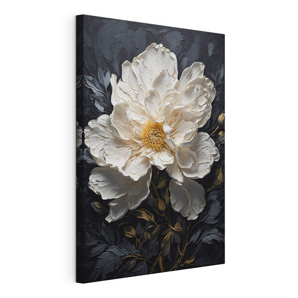 Cuadros Flor blanca con el centro amarillo (SKU: s42544) Cuadros Cuadros Flor blanca con el centro amarillo (SKU: s42544)