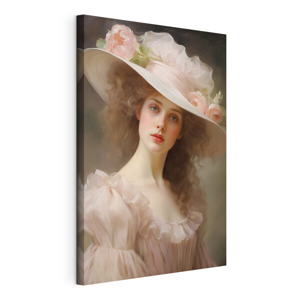 Cuadros Mujer con sombrero (SKU: s42581) Cuadros Cuadros Mujer con sombrero (SKU: s42581)