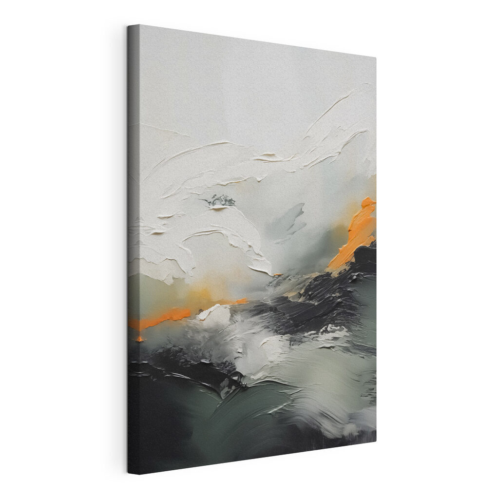 Painting of a mountain Painting of a mountain