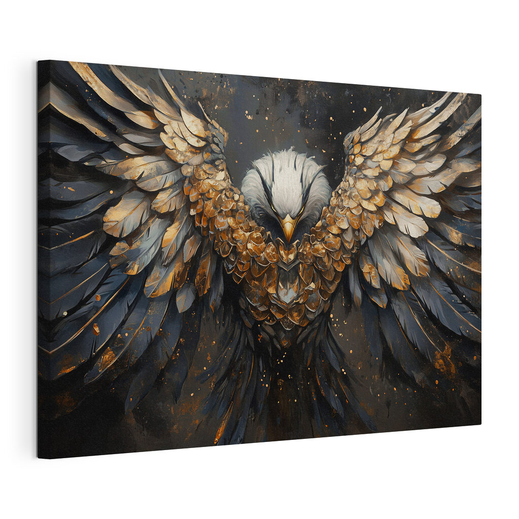 Majestic wings in dark elegance Majestic wings in dark elegance