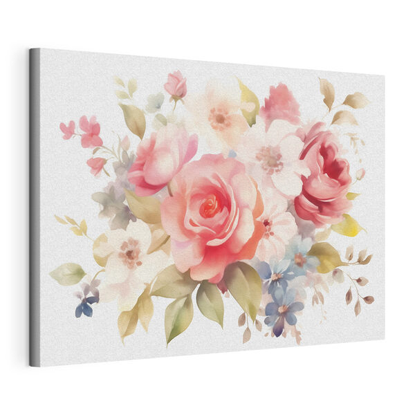 Cuadros Cuadro de flores sobre fondo blanco (SKU: s42644) Cuadros Cuadros Cuadro de flores sobre fondo blanco (SKU: s42644)