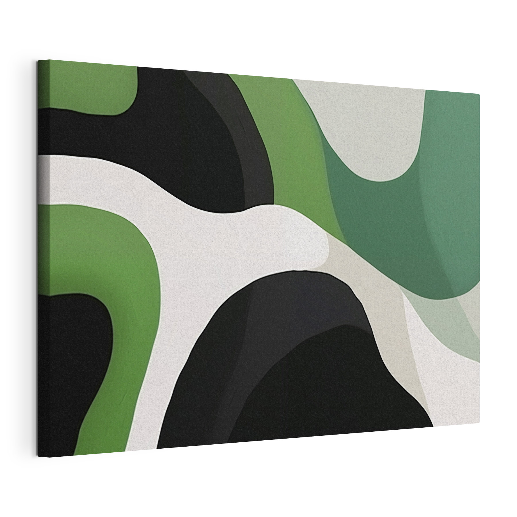 Green and white background Green and white background