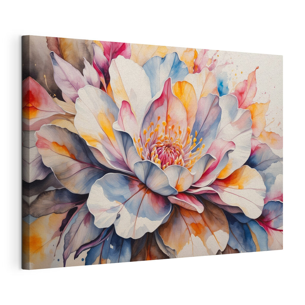 Painting of a flower Painting of a flower
