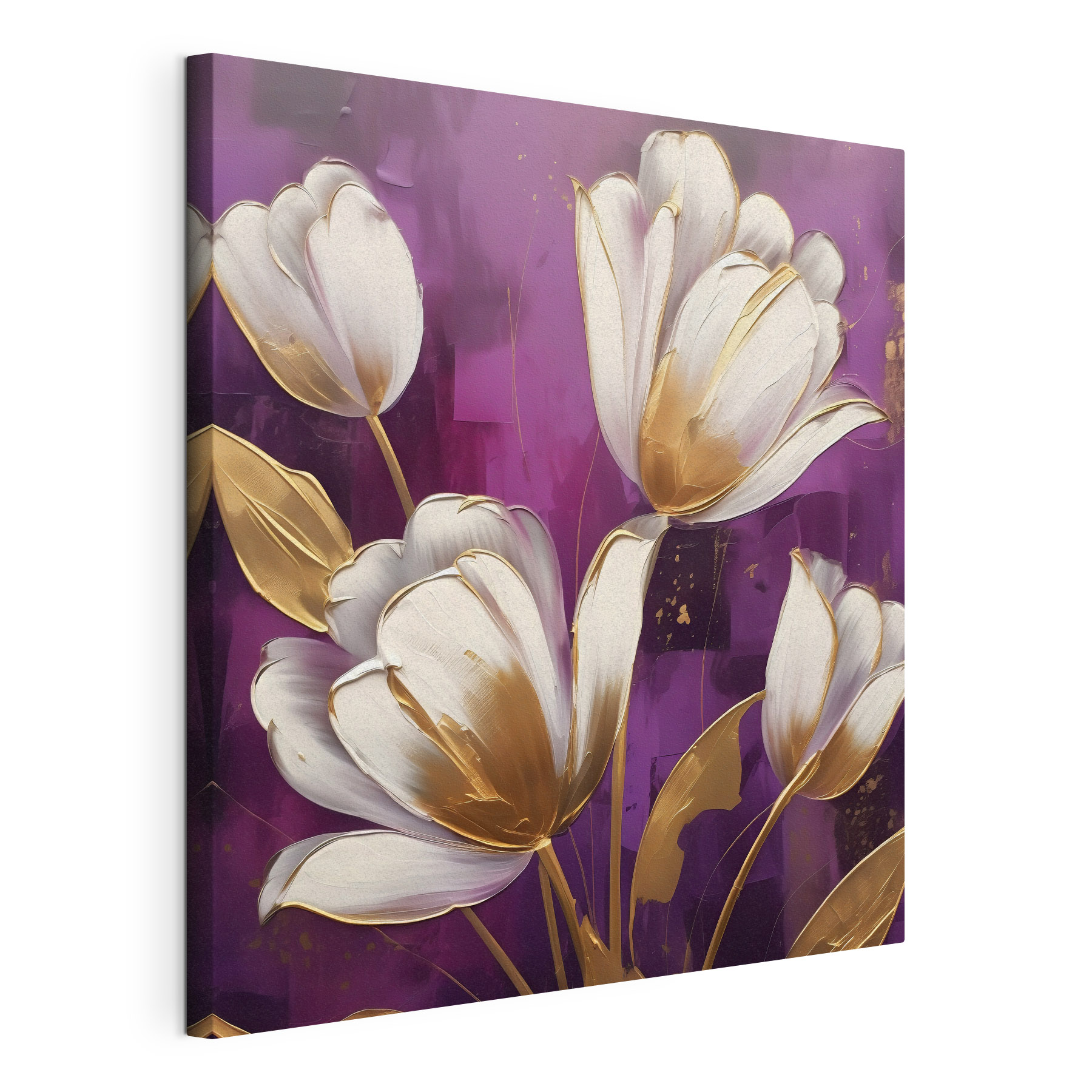 Elegant blooms on vibrant backdrop Elegant blooms on vibrant backdrop