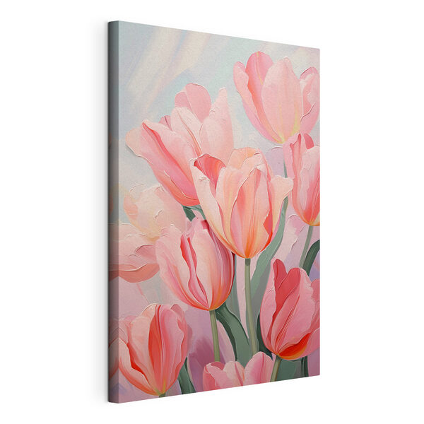 Cuadros Tulipanes de color rosa pálido en flor (SKU: s42841) Cuadros Cuadros Tulipanes de color rosa pálido en flor (SKU: s42841)