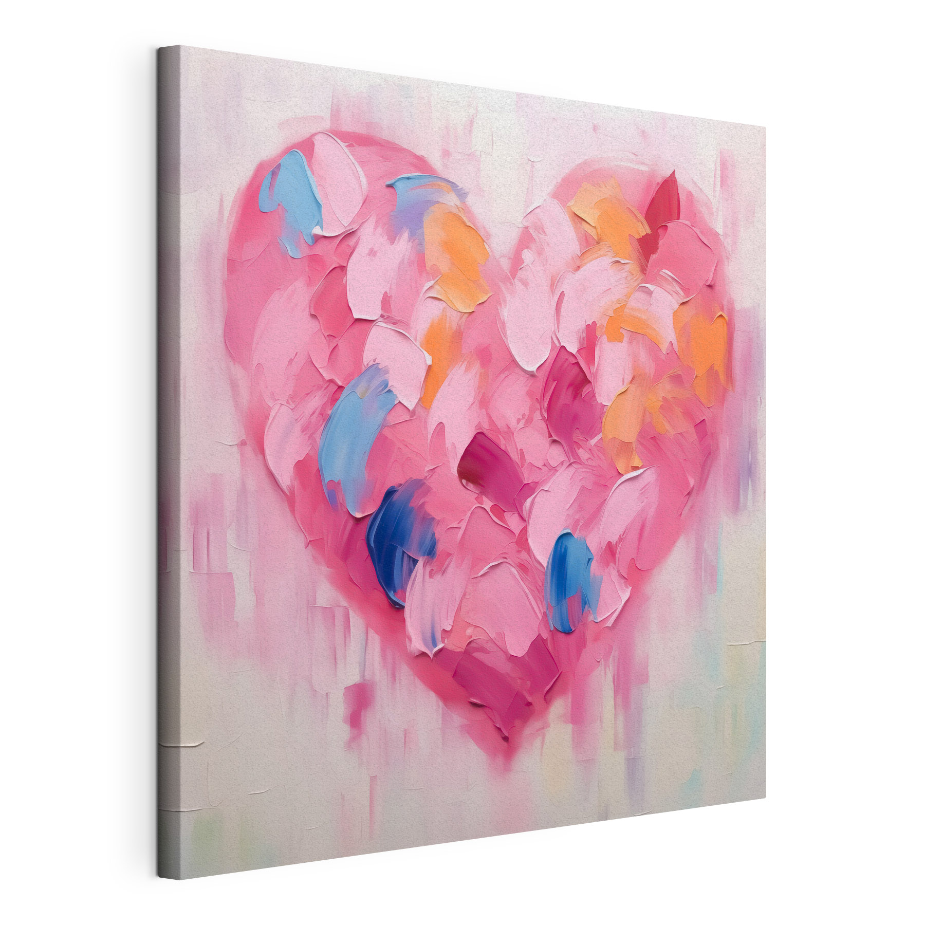 Painting of a heart Painting of a heart