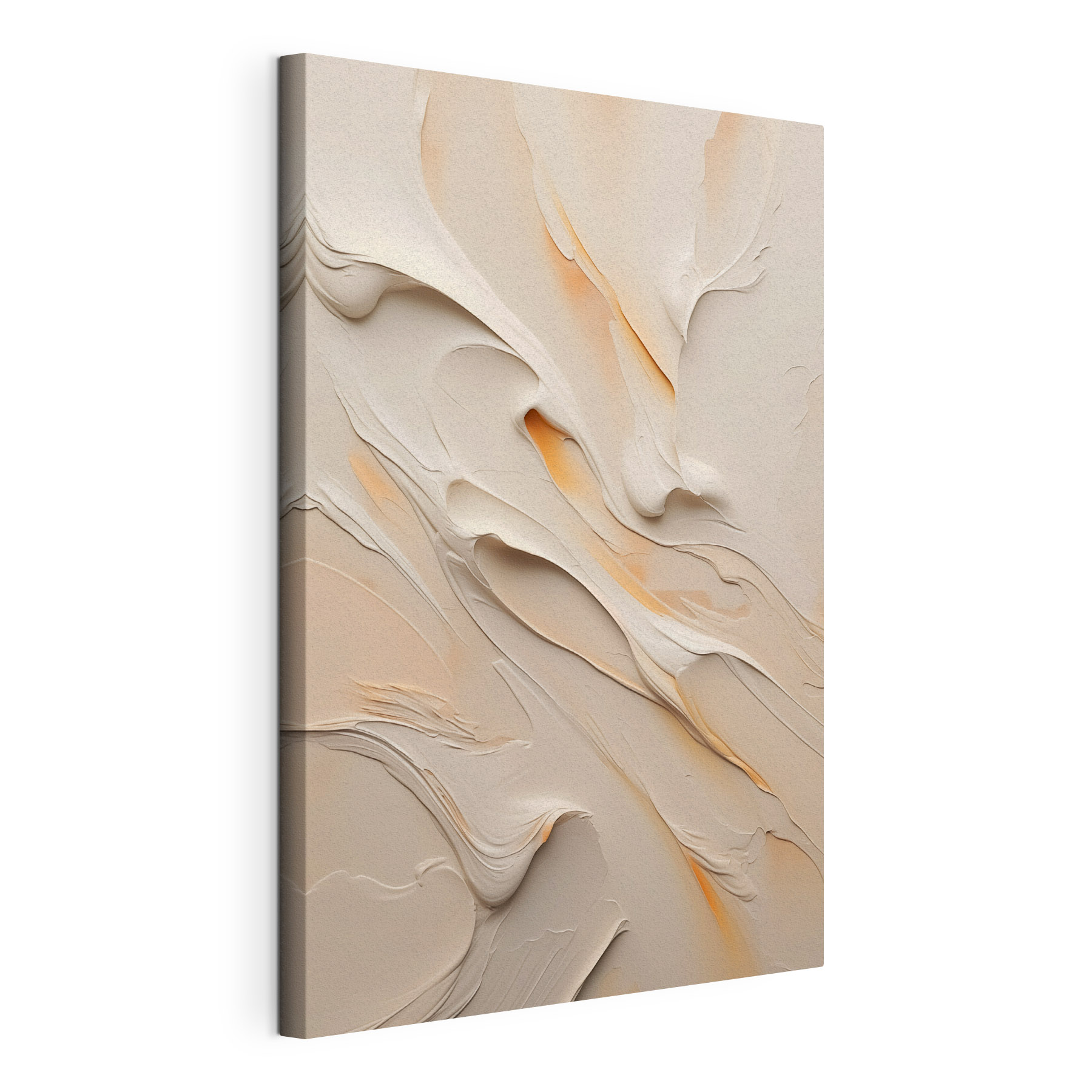 Abstract swirls of soft hues