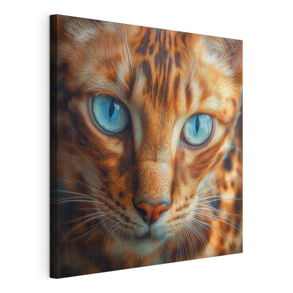 Majestuoso felino de mirada cautivadora Cuadros Majestuoso felino de mirada cautivadora