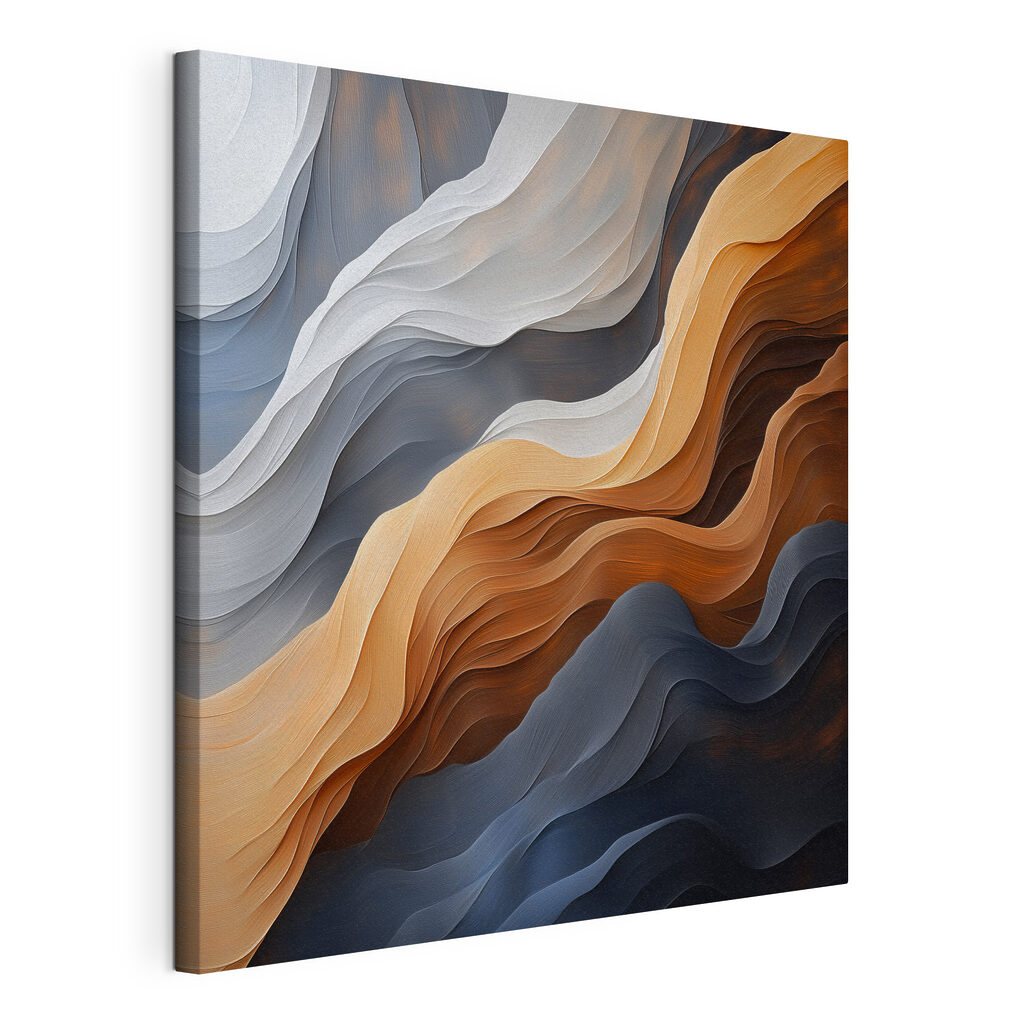 Flowing waves of color and texture Flowing waves of color and texture