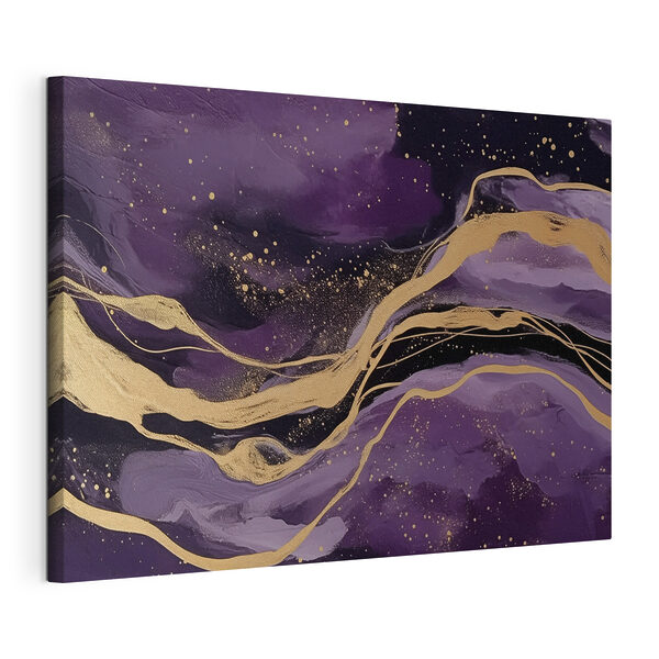 Cuadros Olas abstractas en tonos intensos (SKU: s43003) Cuadros Cuadros Olas abstractas en tonos intensos (SKU: s43003)