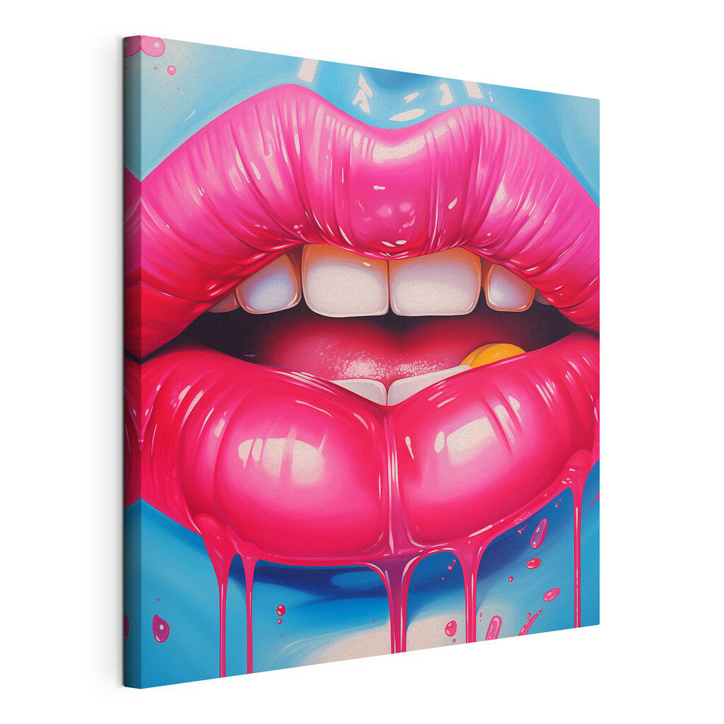 Luscious lips with a vibrant twist