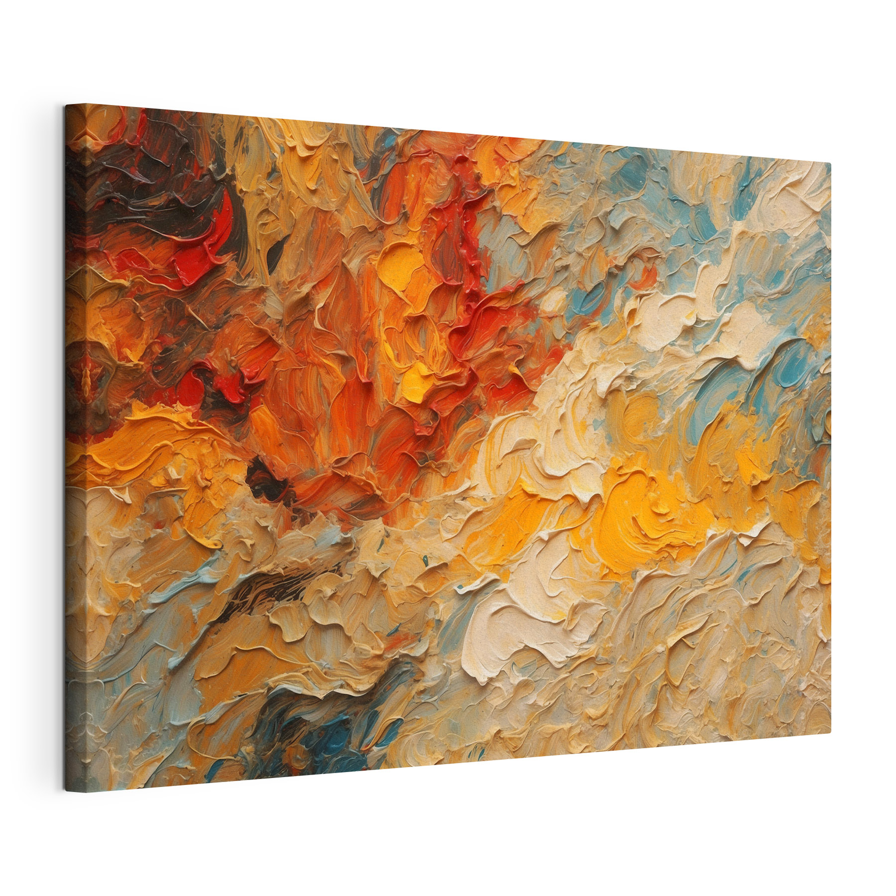 Vibrant colors swirling harmoniously Vibrant colors swirling harmoniously