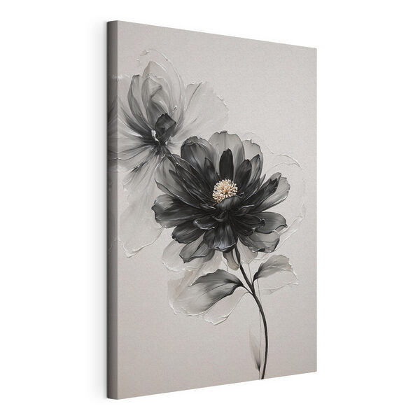 Cuadros Flor en blanco y negro (SKU: s43099) Cuadros Cuadros Flor en blanco y negro (SKU: s43099)
