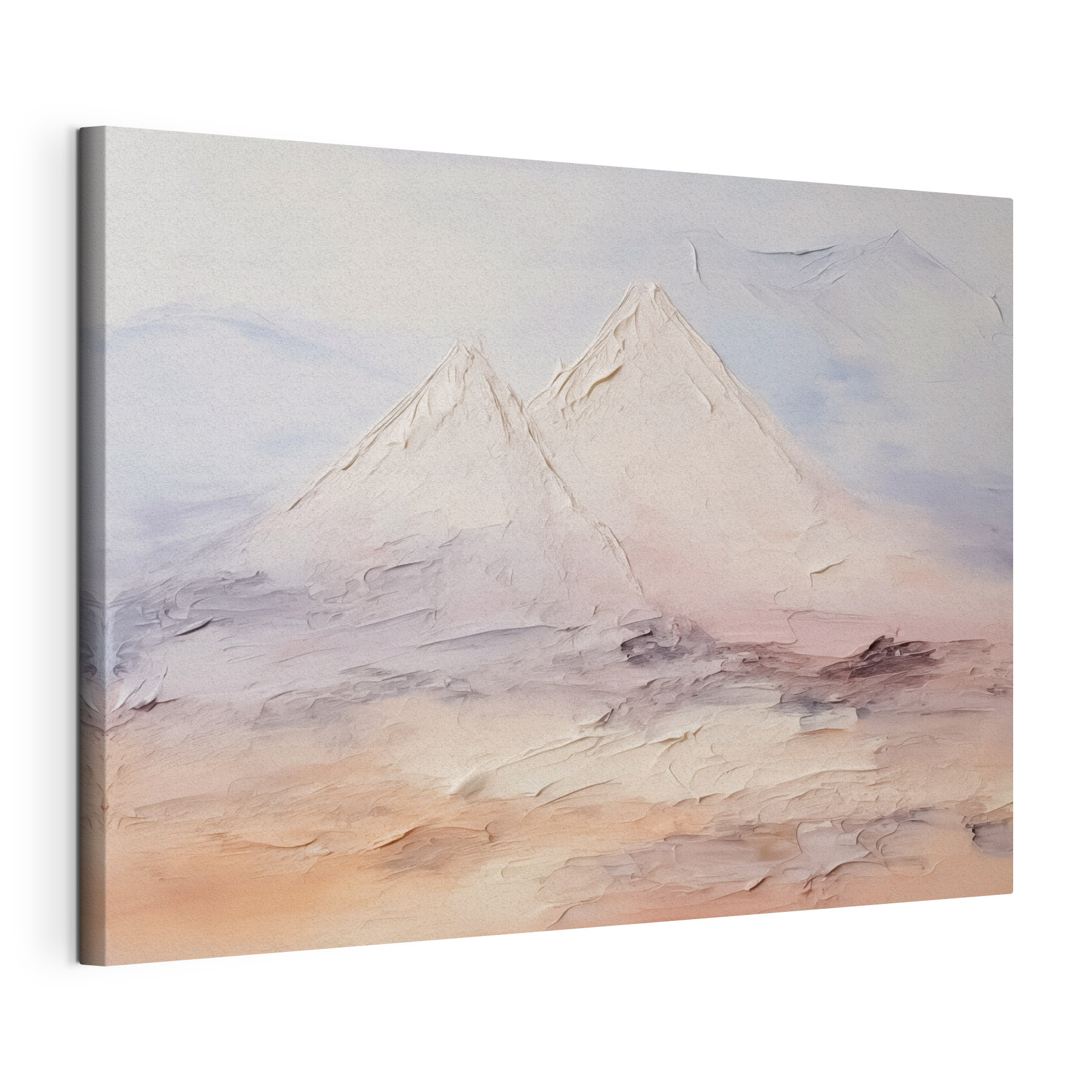 Painting of a mountain range Painting of a mountain range