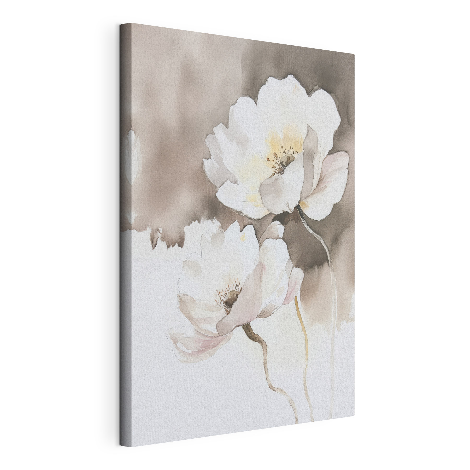 Delicate blossoms in soft hues
