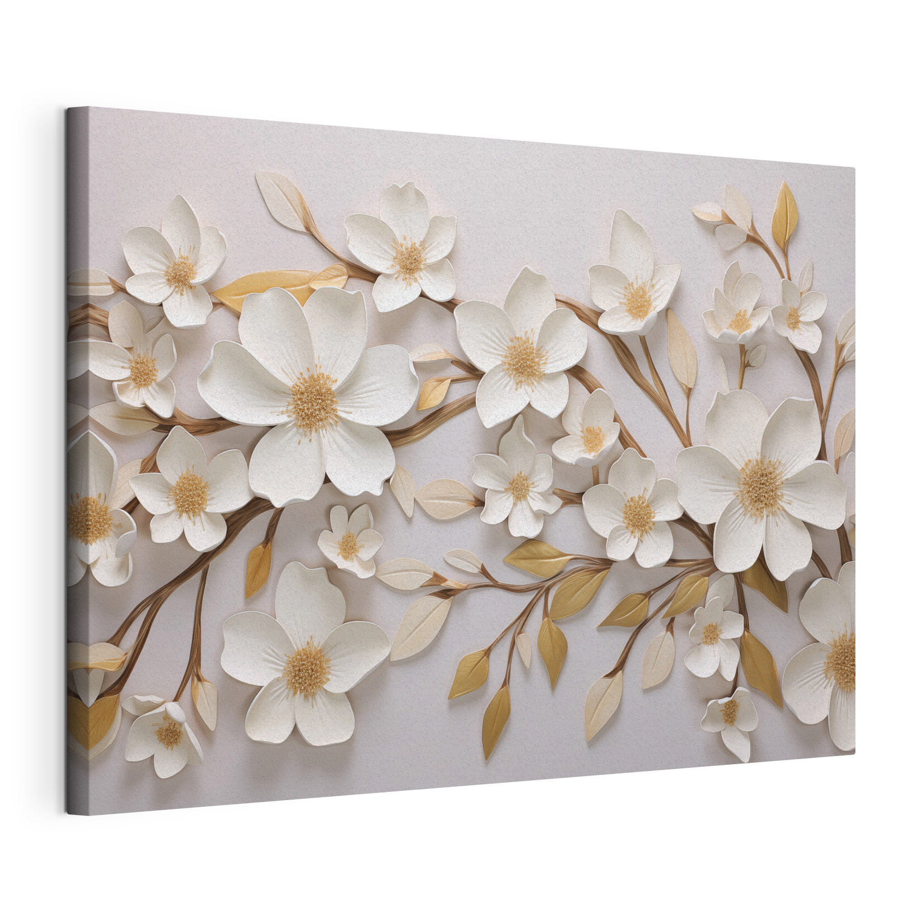 Elegant blossoms on a soft backdrop Elegant blossoms on a soft backdrop